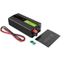 Green Cell KFZ Spannungswandler Power Inverter 12V > 230V 500W/1000W USB/Steckdose/Display Black