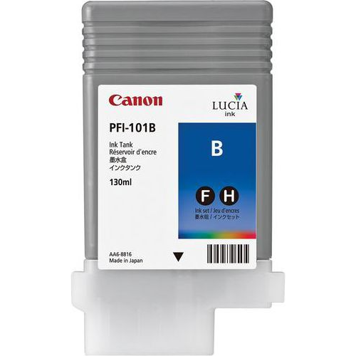 Cartuș de cerneală Canon PFI-101B, 130 ml, albastru