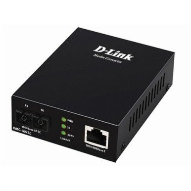 D-LINK Optikai Media Konverter 100/1000Base-T to 1000Base-SX SC Multi mód 550m, DMC-G02SC/E