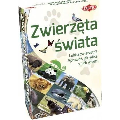 Tactic Quizy Swiata Kvíz Társasjáték Állatok