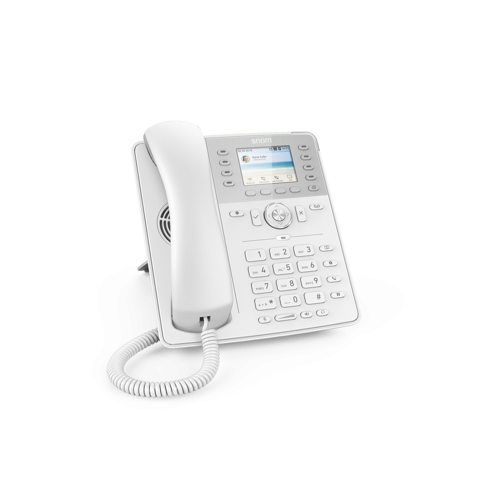 Snom D735 Voip asztali telefon - Fehér (4396)