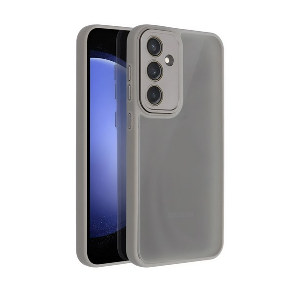 Gigapack Samsung Galaxy S25 Plus Szilikon Kamera Védő Telefon Tok - Világosszürke (GP-165121)