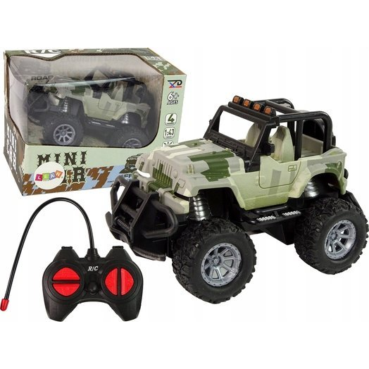 Távirányítós Kisautó Off Road R/C 1:43 Terep Színű 15214