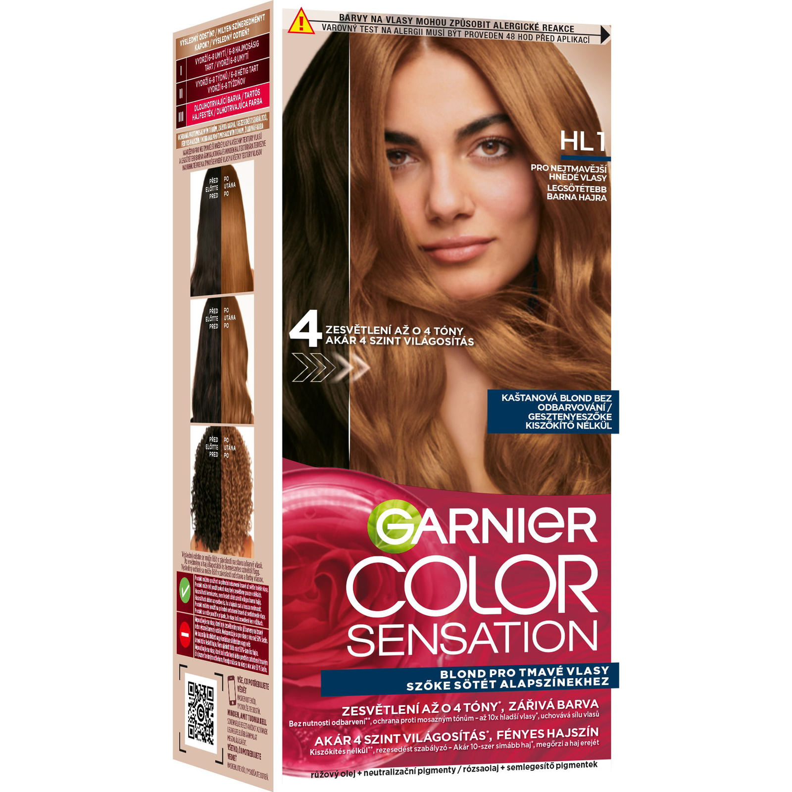GARNIER Color Sensation HL1 6.31 Black (3600542629713)