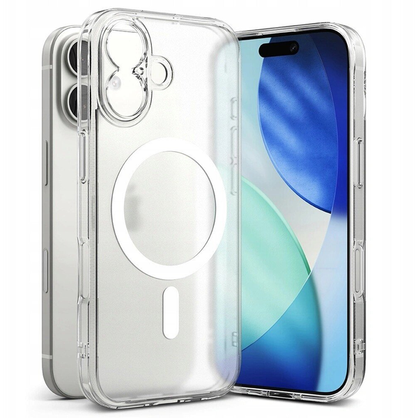 RINGKE FUSION MAGNETIC MAGSAFE iPhone 17 készülékhez tok, Matte Clear