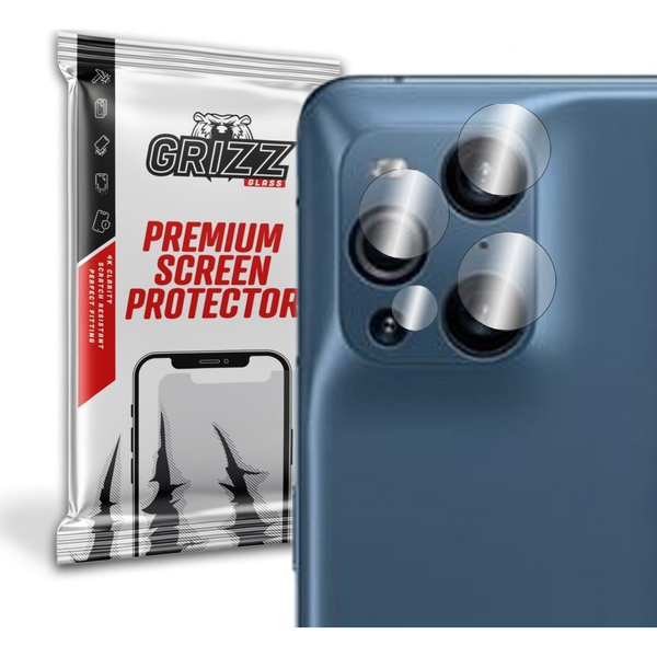  GrizzGlass Szkło hybrydowe na aparat Grizz Oppo Find X3 Pro 5G