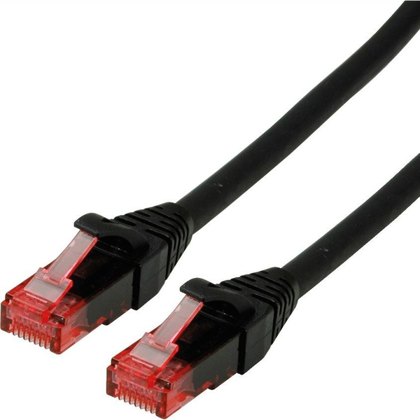 Patch kábel Roline U/UTP 6 RJ45 / RJ45 3 m čierny
