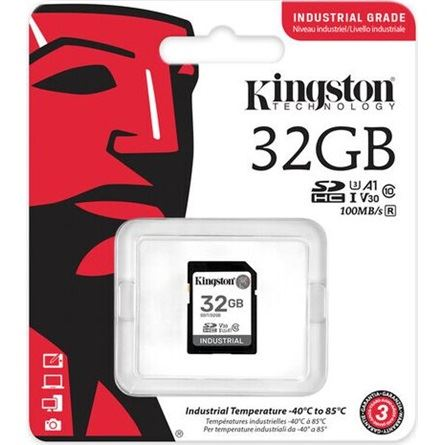 Kingston Industrial SDHC 32GB Class 10 A1 pSLC