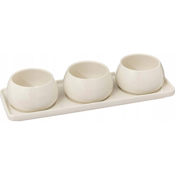 Secret de Gourmet Miseczki do dipów i przekąsek NORA, ceramiczne