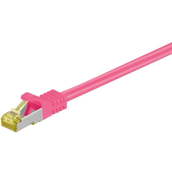 Goobay RJ-45 CAT7 5m síťový kabel S/FTP (S-STP) purpurový