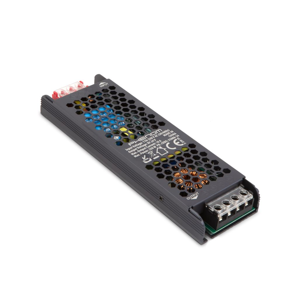 Phenom hálózati stabilizált tápegység 24VDC 10A 250W (55006-24) (55006-24)
