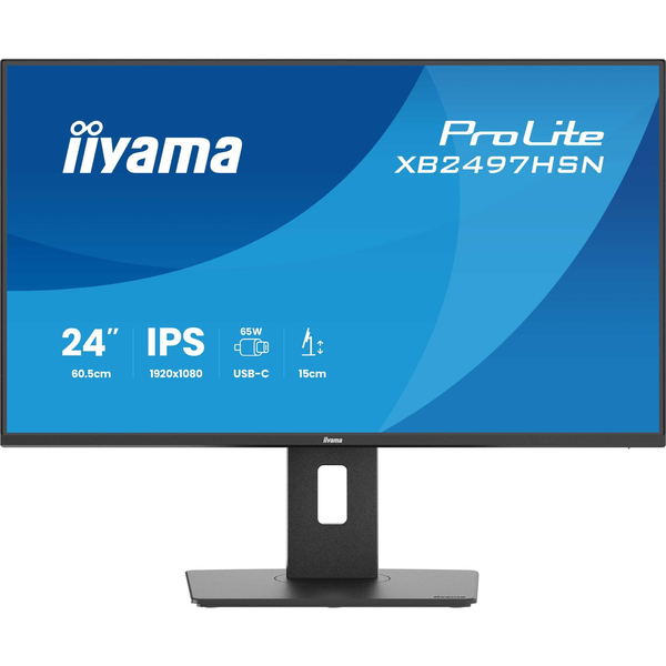 iiyama ProLite XB2497HSN-B1 computerskærm 60,5 cm (23.8") 1920 x 1080 pixel Fuld HD LED Sort