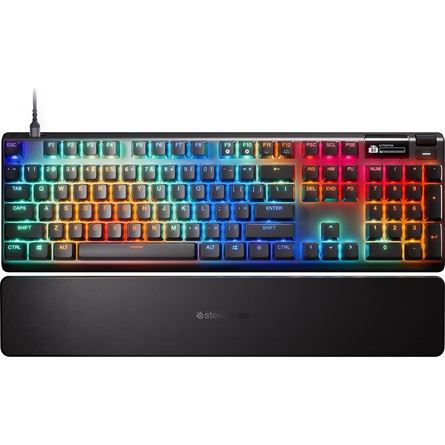 Клавиатура SteelSeries Apex Pro Gen 3 — 64661, американска подредба, сива