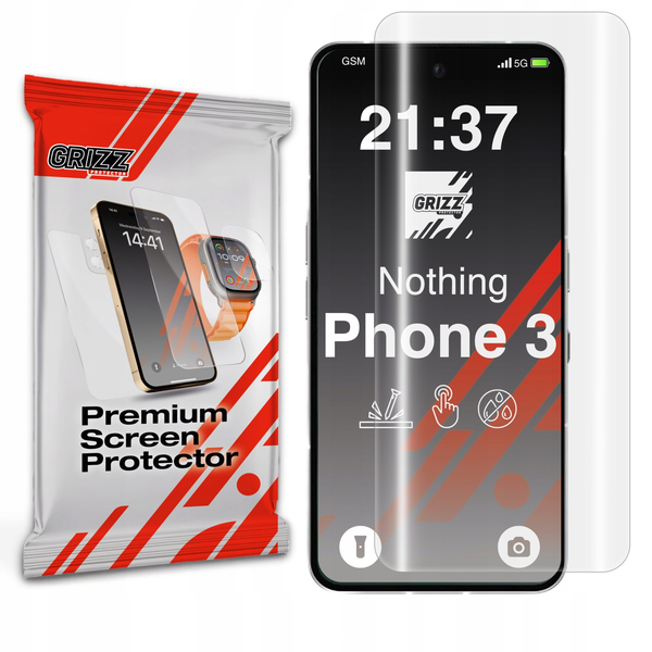 Folia hydrożelowa GrizzGlass Hydrofilm do Nothing Phone (3)