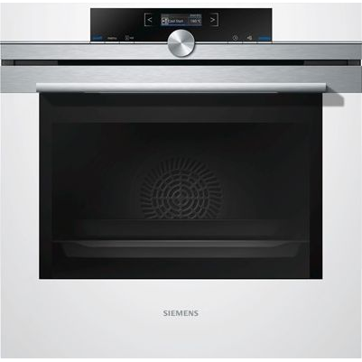 Siemens HB634GBW1 cuptoare 71 L Din oţel inoxidabil, Alb