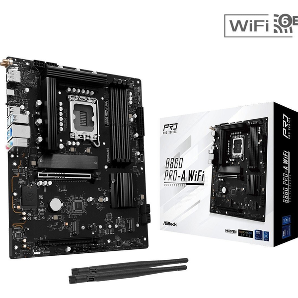 ASRock B860 Pro-A WiFi DDR5 Intel s1851 ATX Alaplap