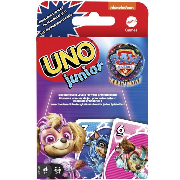 Games UNO Junior Paw Patrol Kartenspiel Abwurf