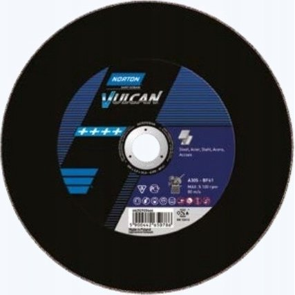  Norton Clipper Tarcza przecinająca A30S-400X4.0X25.4-T41 NOR-VULCAN FIX80