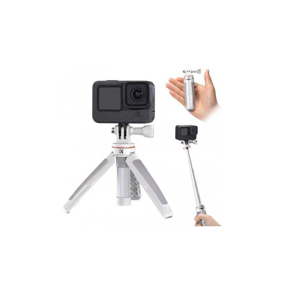 K&F Concept KF09.133 Bluetooth Szelfibot és állvány 80cm - Fekete (KF09.133)