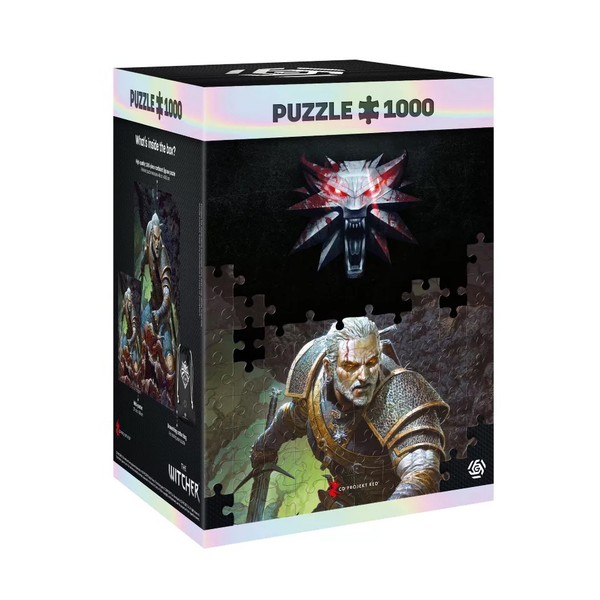 Puzzle, Good Loot, The Witcher, 1000 piese, Carton, Multicolor