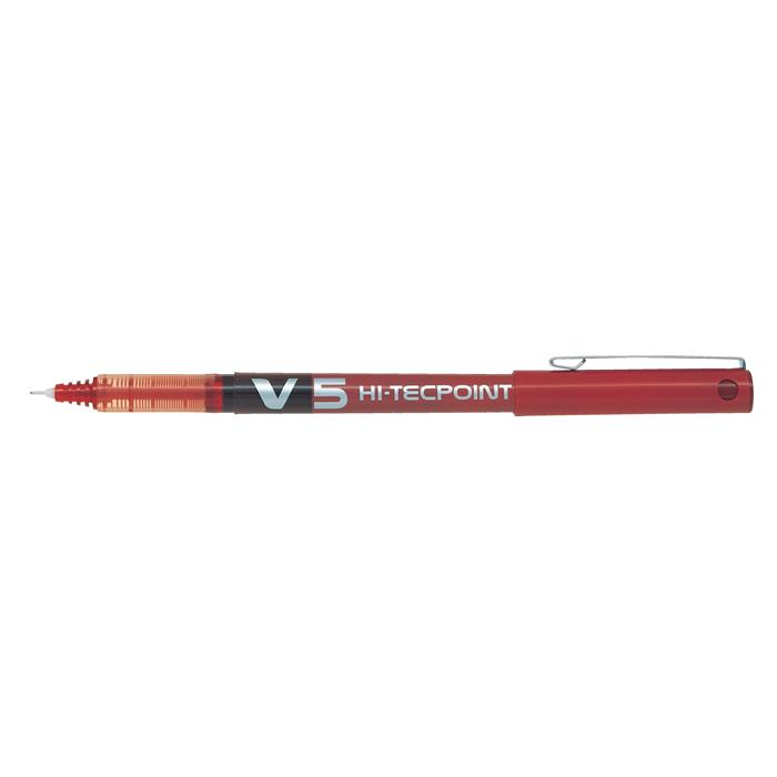 Pilot Hi-Tecpoint V5 kupakos rollertoll - 0.3mm / Piros (BX-V5-R)