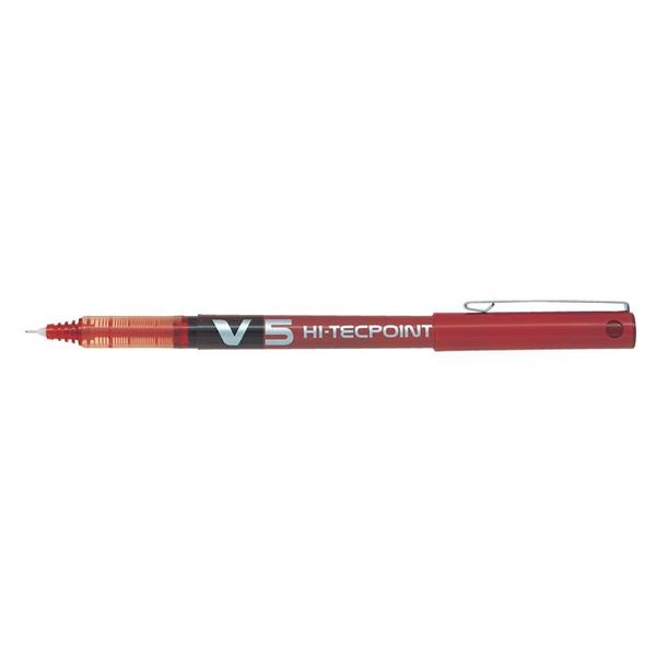 Pilot Hi-Tecpoint V5 kupakos rollertoll - 0.3mm / Piros