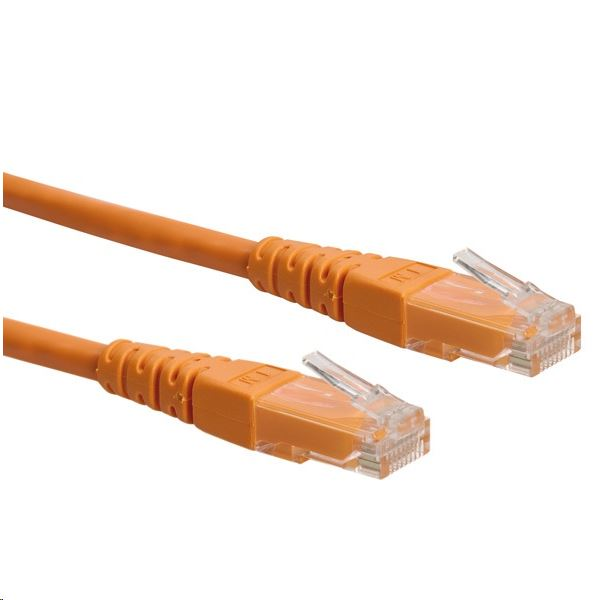 Roline Utp Patch Cord, Cat.6, oranžová