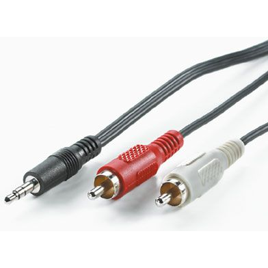 Kabel Roline 11.09.4349 minijack (3,5 mm) - 2x RCA (cinch) 10 m