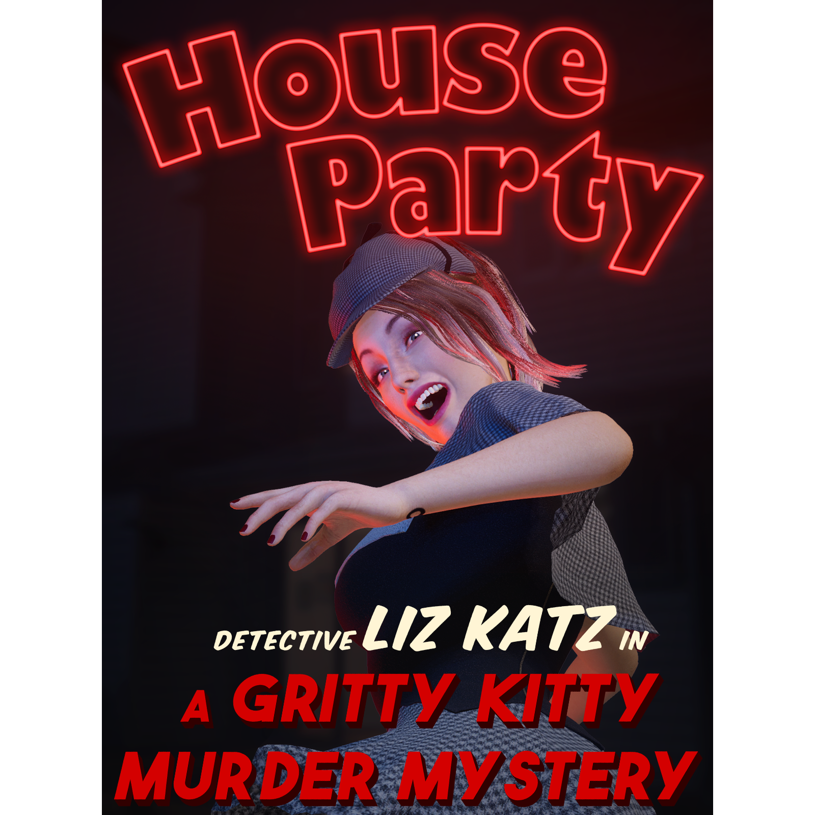 House Party - Detective Liz Katz in a Gritty Kitty Murder Mystery Expansion Pack (PC - Steam elektronikus játék licensz)