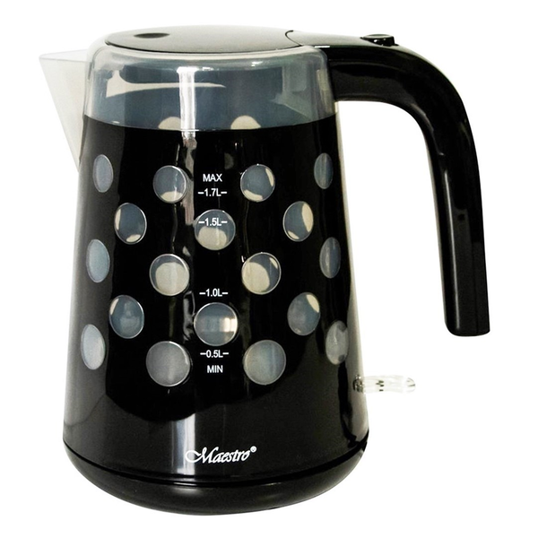 Maestro MR-045 1.7L Vízforraló 2200W - Fekete