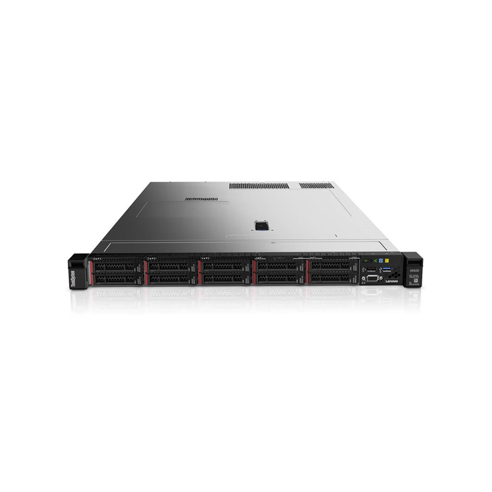 LENOVO SR630 Rack Szerver (Intel Xeon Silver 4208 / 2x32GB / No SSD / 2x750W) (7X02A0HTEA2)