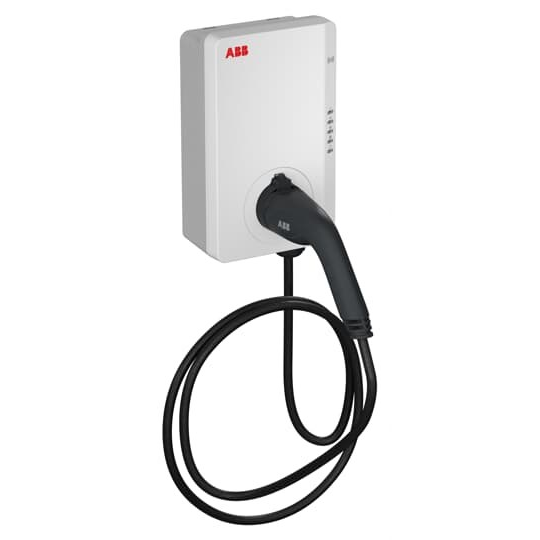 ABB TAC-W22-G5-RD-MC-0 Elektromos autó fali töltő - Szürke/Fekete (22kW - 32A / 5m Type-2)
