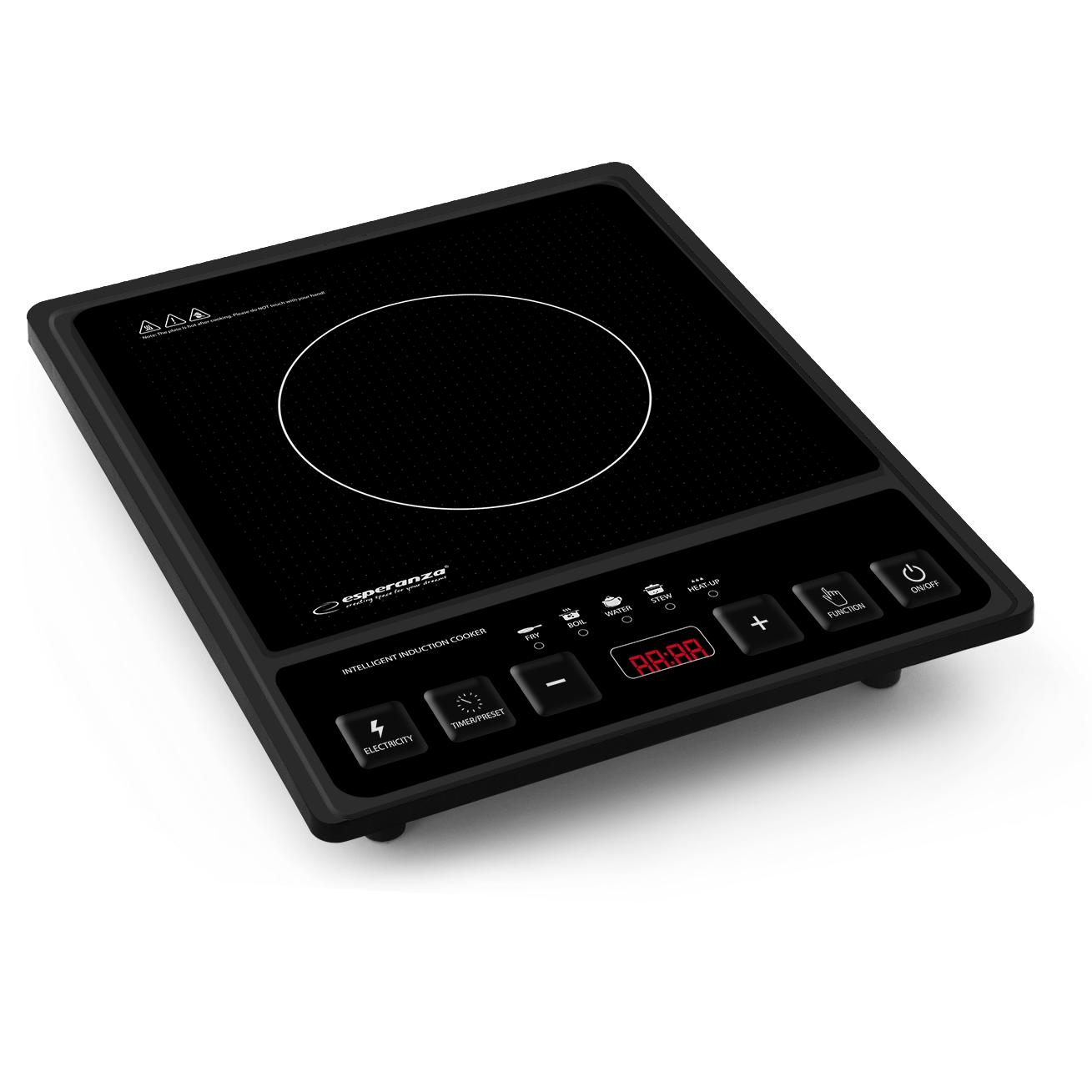 Esperanza EKH011 Indukciós főzőlap - Fekete (EKH011)
