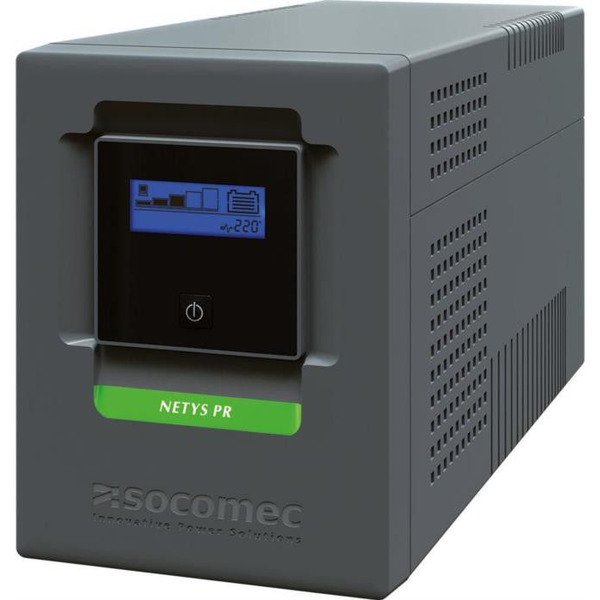Socomec NETYS PR Mini Tower NPR-2000-MT UPS Line-interactive 2 kVA 1400 W 6 AC-uitgang(en)