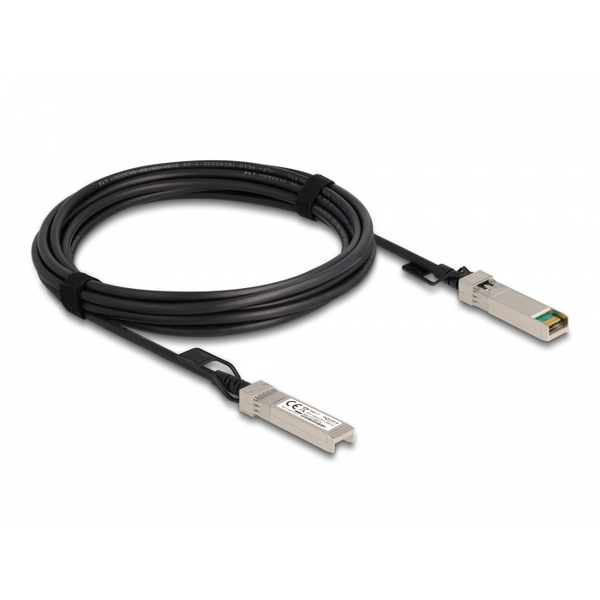 Delock Twinaxiális kábel, SFP+ csatlakozódugó > SFP+ csatlakozódugó, 5 m