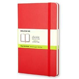 Moleskine Large Plain Notebook Red SIN AUTOR