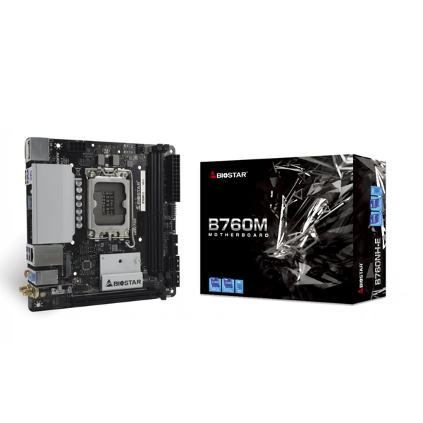 Základná doska Biostar B760NH-E DDR5 mini ITX Intel socket 1700 2x DDR5