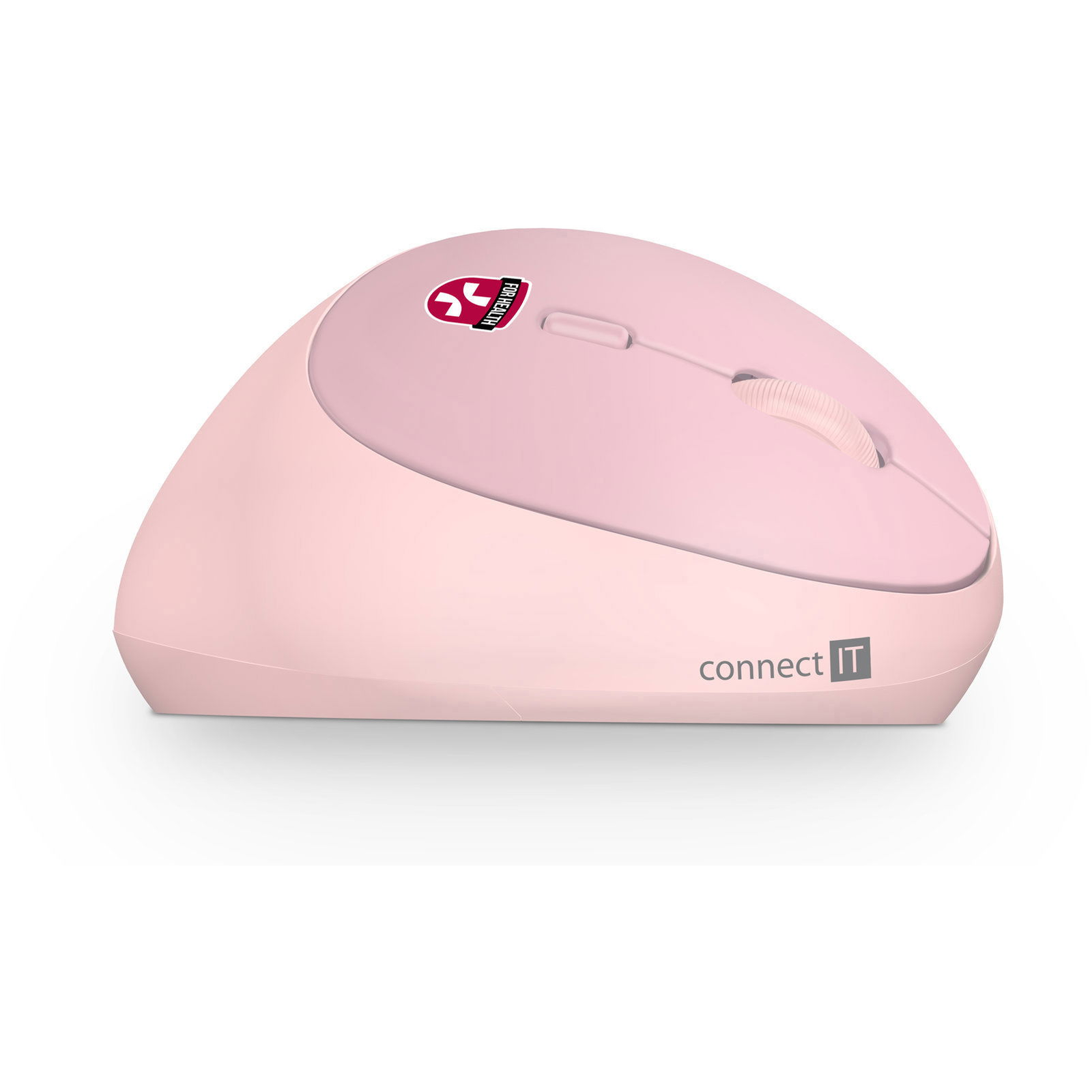 CONNECT IT For Health Ladies vertikális vezeték nélküli egér, rózsaszín (CMO-2600-PK)