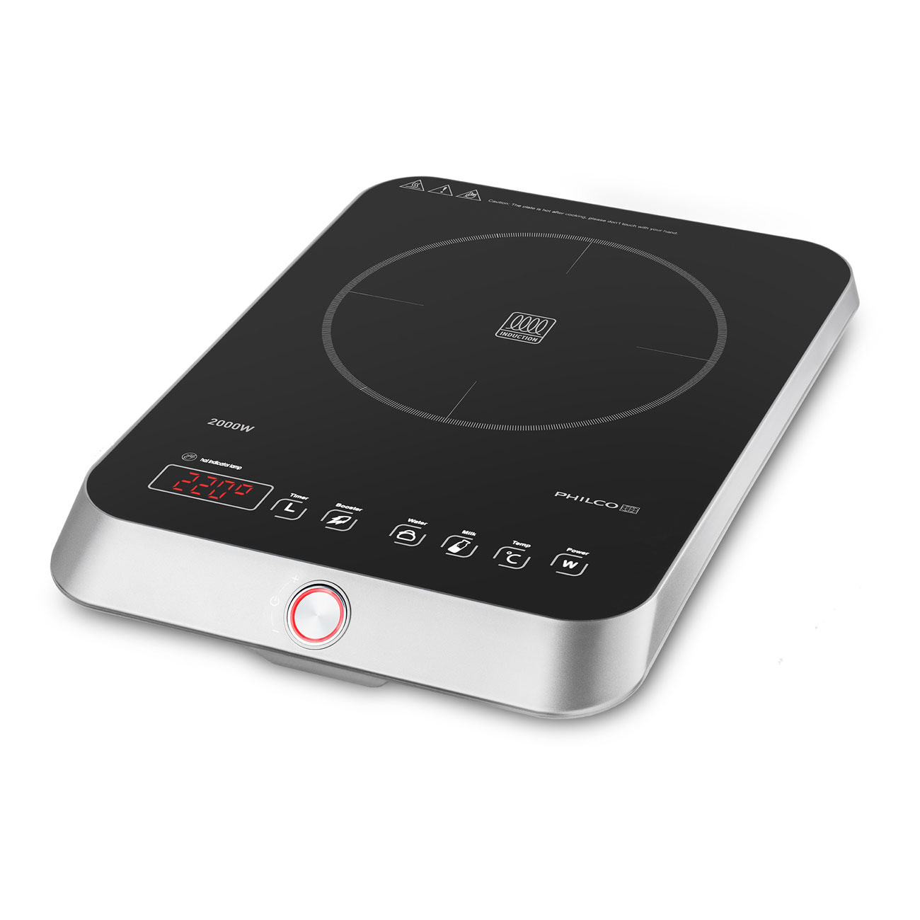 Philco PHCP 2020 Indukciós főzőlap - Inox (PHCP 2020)