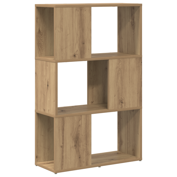 Könyvtartó Mesteri tölgy Szerelt fa 60 x 24 x 94 cm Könyvtartó