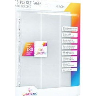  Gamegenic Gamegenic: 18-Pocket Pages Sideloading - White (10 szt)