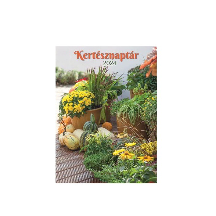 Toptimer Kertésznaptár 320 x 405mm 2024 Asztali naptár - Mintás (24T9300-17A)