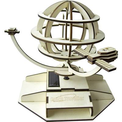 Napelemes szatellit építőkészlet (fa), Sol Expert 26780 (26780)