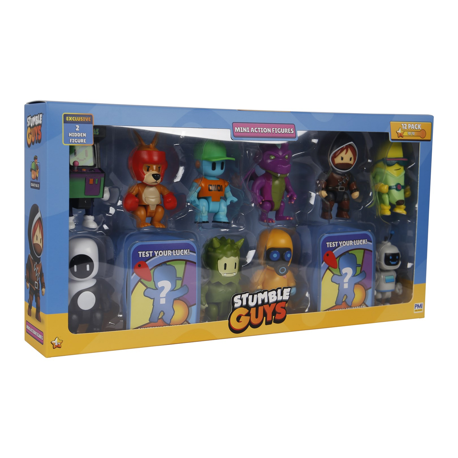 P.M.I. Stumble Guys S2 12 darabos deluxe Mini figura szett (SG3212)