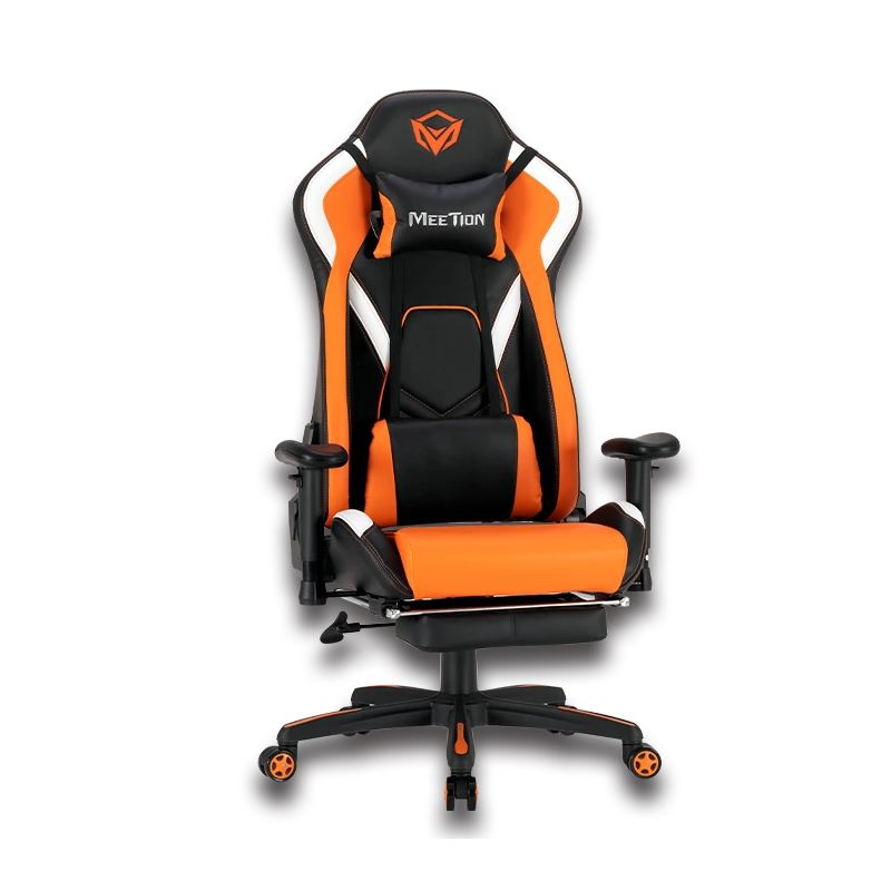 Meetion CHR22 gaming szék fekete-narancs (MT-CHR22BO) (MT-CHR22BO)