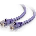 C2G 1.5m Cat5e 350MHz Snagless Patch Cable мрежов кабел Пурпурен 1,5 м