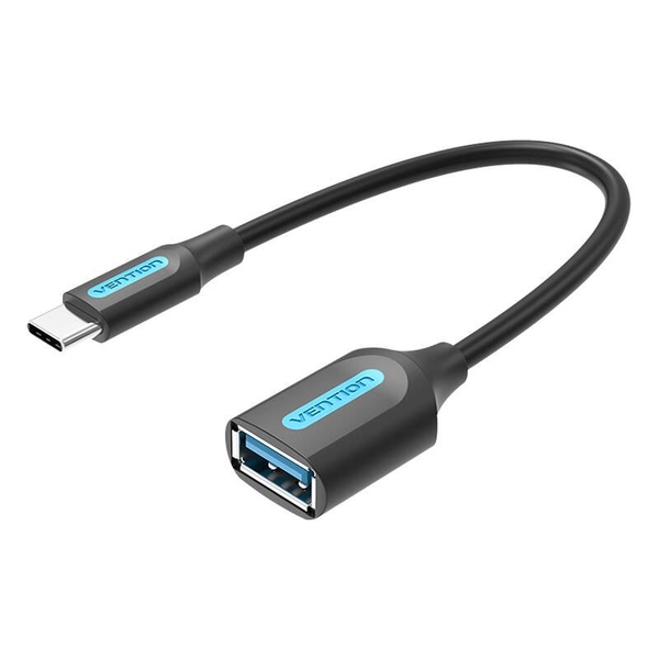 Vention CCVBB USB kábel 0,15 M USB 3.2 Gen 1 (3.1 Gen 1) USB C USB A Fekete