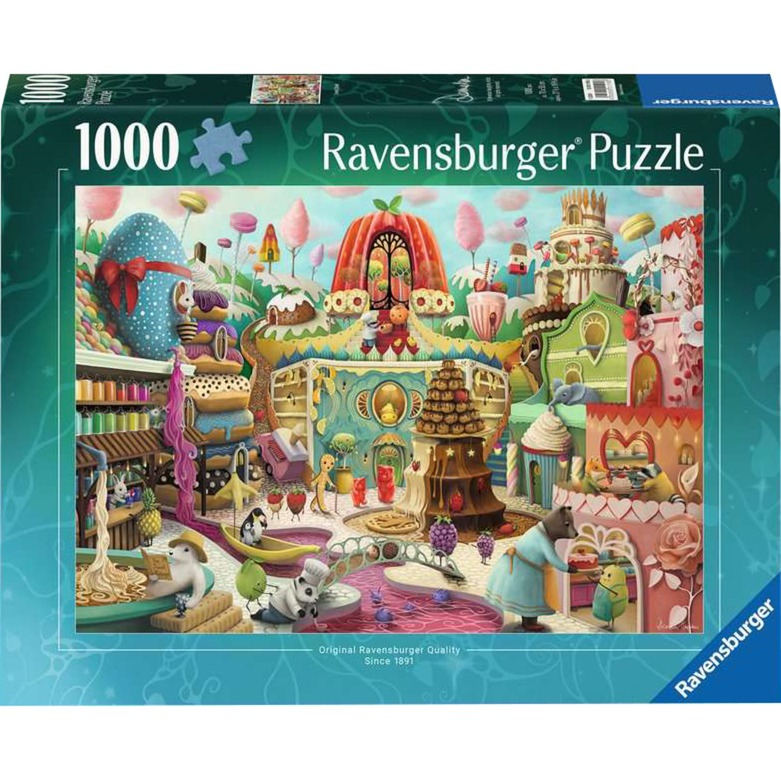 Ravensburger Édes utca 1000 darabos puzzle