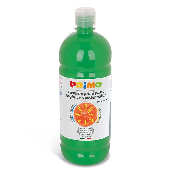 Primo 610 tempera 1000ml zöld (204BR1000610) (204BR1000610)