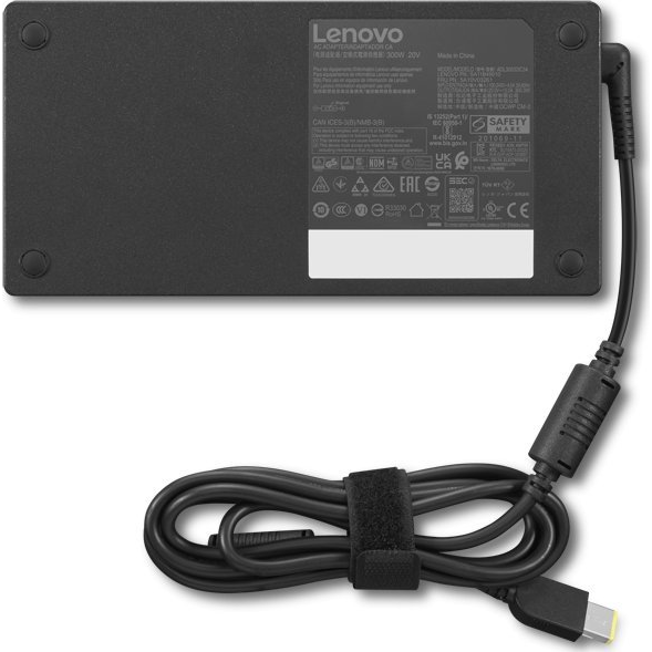 Lenovo 4X21L18247 strømadapter og vekselret Indendørs 300 W Sort